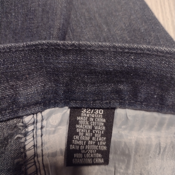 DC Denim Culture Mens Black Straight Leg Jean Denim 100% Cotton Size 32/30. - Picture 4 of 7